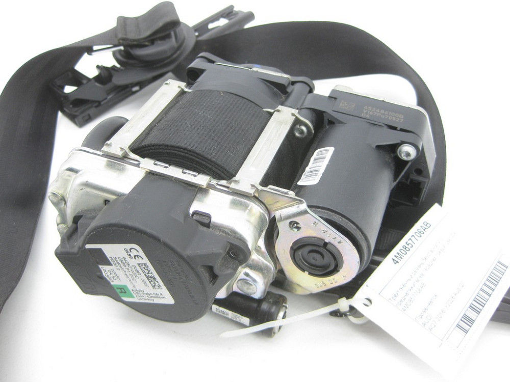 VAG  4M0857706AB Триточковий ремінь безпеки з переднатягувачем передній правий (колір V04) Одесса - изображение 4