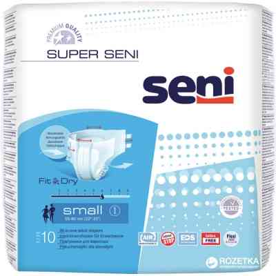 Підгузки для дорослих Seni Super Small 55-80 см 10 шт (5900516803711) Вінниця