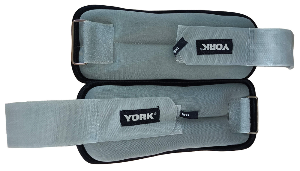 Обважнювачі York Fitness Soft для рук і ніг 2х1кг сірий Киев - изображение 4