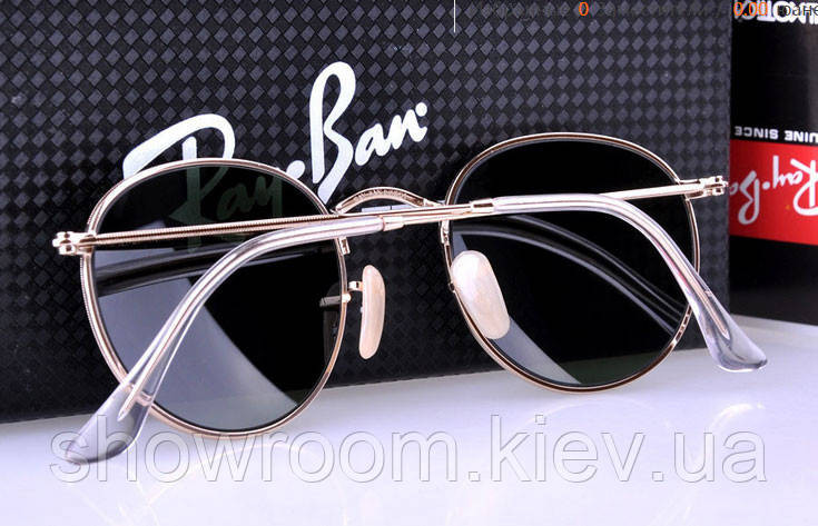 Женские солнцезащитные очки Ray ban round 3447 001 LUX Киев - изображение 5
