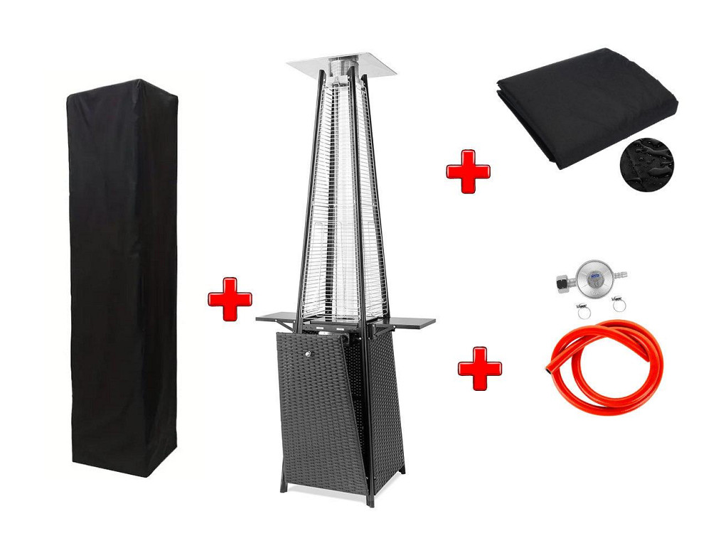 Газовий обігрівач Pyramid Black Rattan GRILLI 777418 Код: 012836 Рівне - фото 6