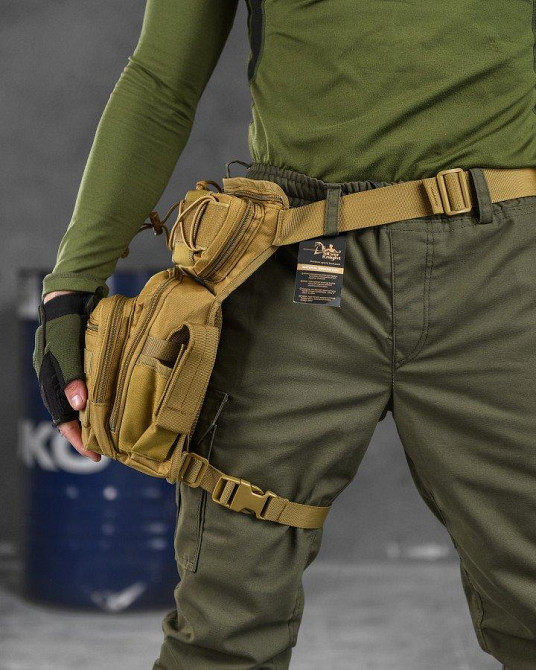 Тактична Сумка поясна на ногу roulette cayot Одеса - фото 2
