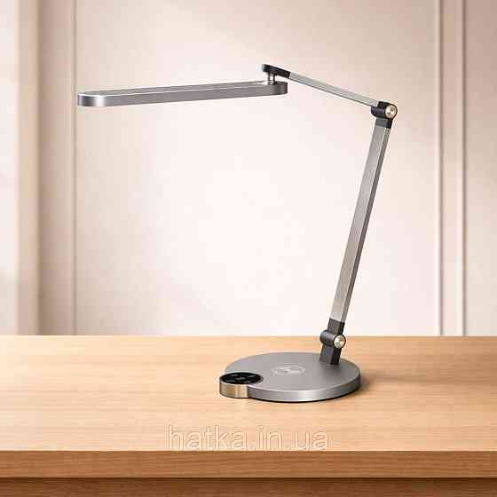 Лампа настольная светодиодная гибкая Sirius BL-1131-C серый матовый Киев