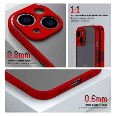 Чохол до мобільного телефона Armorstandart Frosted Matte Samsung M34 5G (M346) Red (ARM69713) Вінниця