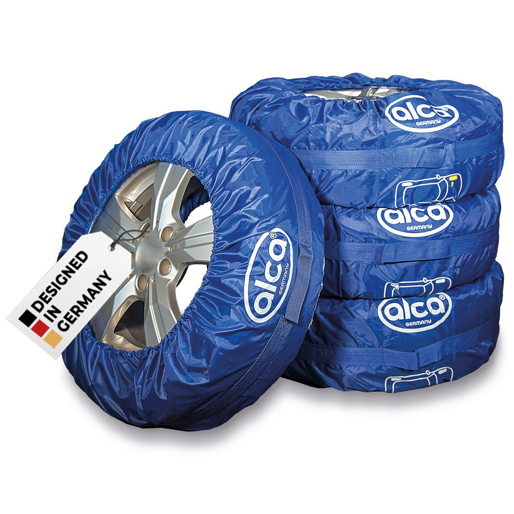 Набір чохлів для зберігання коліс 4шт XL 16"-22" сині Alca, 563410 Київ - фото 1