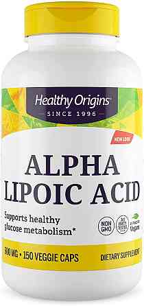 Альфа-ліпоєва кислота (Alpha-lipoic acid) 600 мг 150 капсул Київ