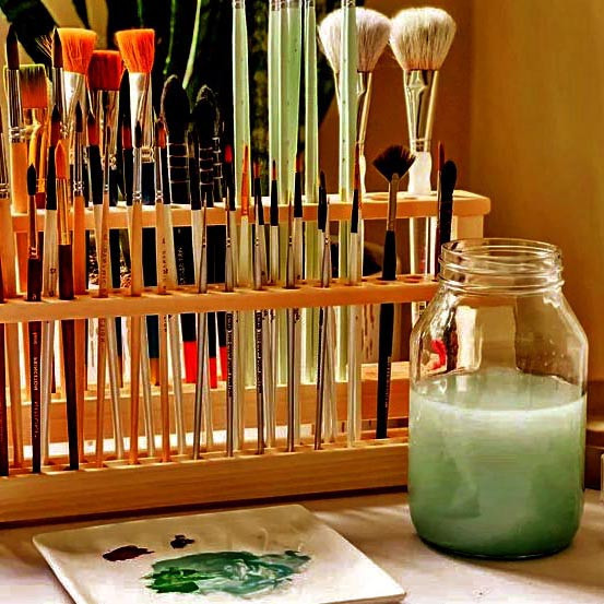 Органайзер для пензлів "Портинат 58" каррі Миколаїв - фото 1