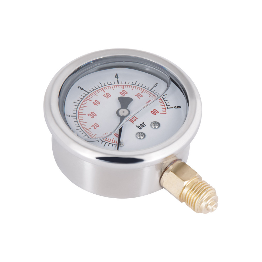 Манометр із гліцерином Thermo Alliance Forte 6 барів, 1/4"Н, нижнє під'єднання TAF170G6B Київ - фото 11