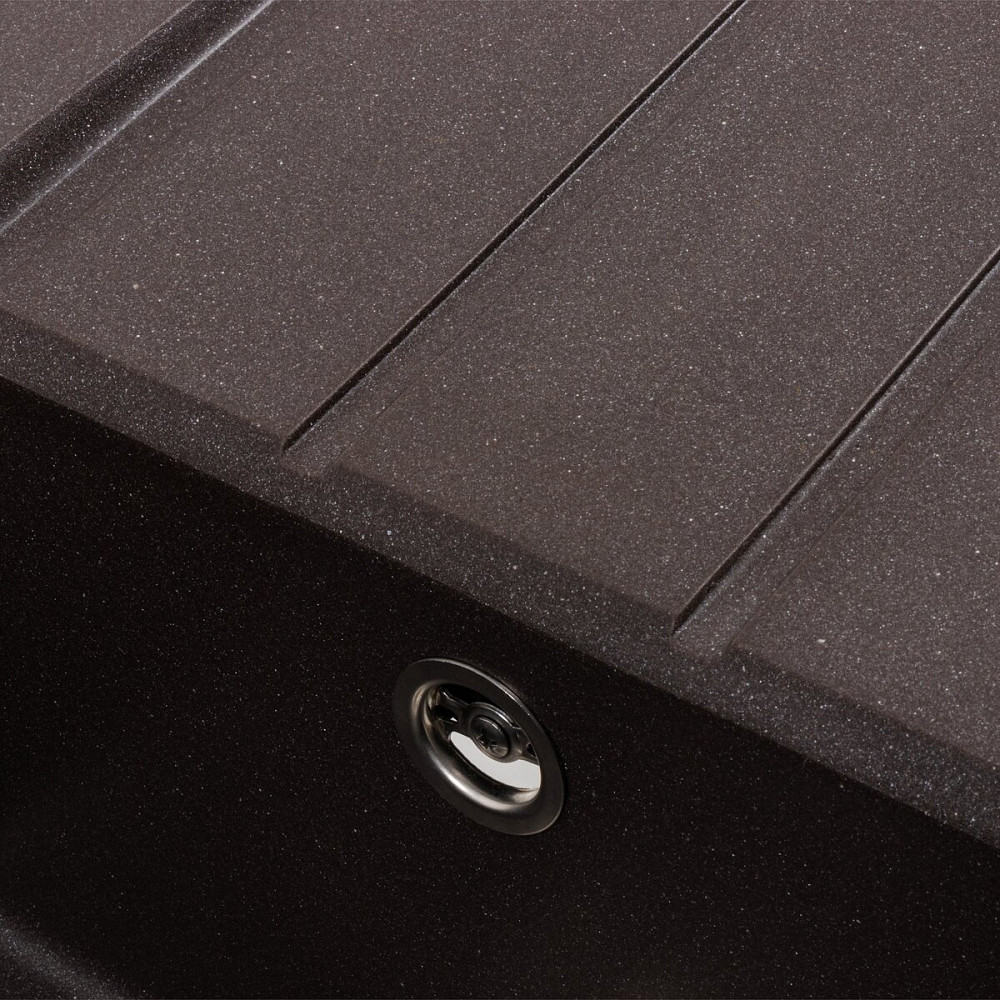 VALESO Гранітна мийка для кухні VALESO SOLID 7843 матова Гренадін Київ - фото 7