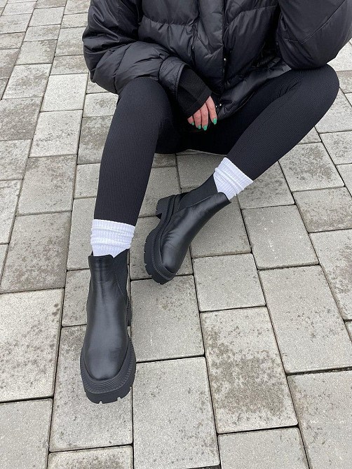 Zemira Черевики жіночі ZEMIRA 607/21181 чорні (зима, шкіра натуральна) (5325) 36-39 37 Коломия - фото 5