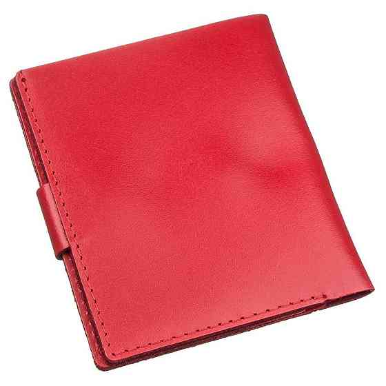 Портмоне вертикальне жіноче шкіряне з монетницею SHVIGEL 16219 Червоне Київ