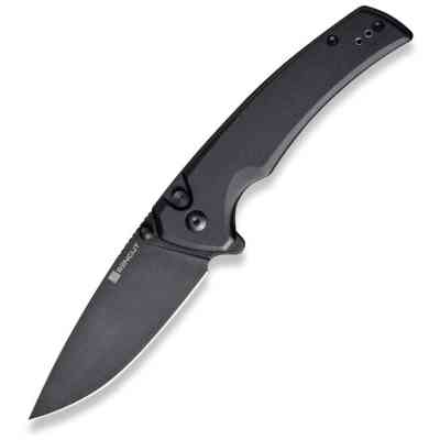 Ніж Sencut Serene, Black Aluminum, Darkwash (S21022B-1) Вінниця