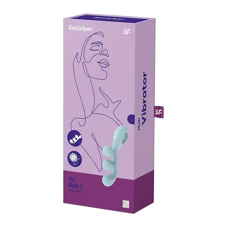 Універсальний вібратор Satisfyer Tri Ball 2, 3 мотори, гнеться Львів - фото 7