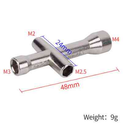 Міні-гайковий ключ для 3D-принтера 4в1 M2 M2.5 M3 M4 (KINGROON) Київ