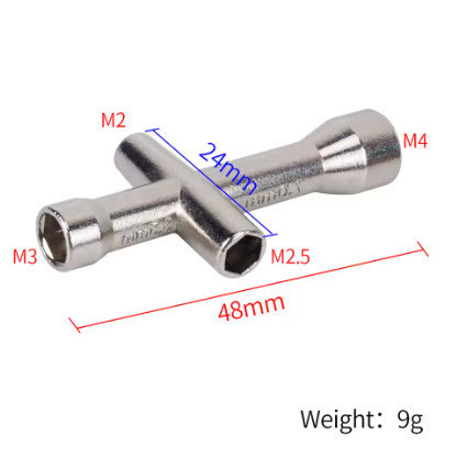 Міні-гайковий ключ для 3D-принтера 4в1 M2 M2.5 M3 M4 (KINGROON) Київ - фото 2