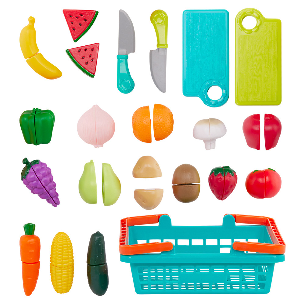 Ігровий Набір Для Двох- Овочі-Фрукти На Липучках Дніпро - фото 5