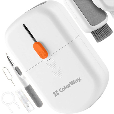 Универсальный чистящий набор ColorWay Cleaning Kit, Multifunktional, 10 in 1 (CW-1111) Винница - изображение 12