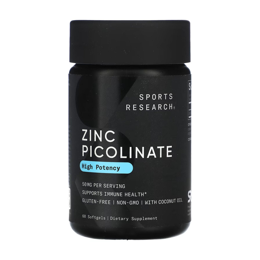 Zinc Picolinate 50mg - 60 softgels Київ - фото 1