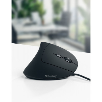 Мишка Sandberg Vertical Mouse Pro USB Black (630-14) Вінниця - фото 6