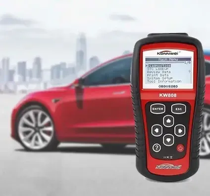 Мультимарочний Автосканер OBDII/EOBD KW 808 Одеса - фото 1