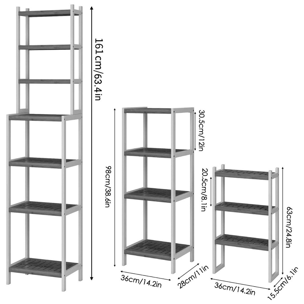 Етажерка для ванної "Негалія" зефір-сієна Миколаїв - фото 3