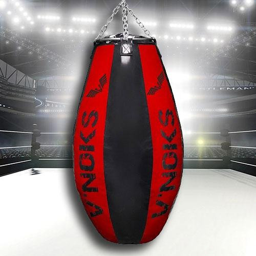 Боксерський мішок для боксу ММА тренувань спортзалу вдома V`Noks 110 см 50-60 кг із ланцюгами Боксерська груша аперкотна Київ - фото 1