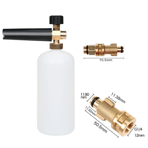 Пінна насадка S7 для мийок Bosch Aquatak 10 100 110 1200 Plus, 1л, густа піна Київ - фото 1