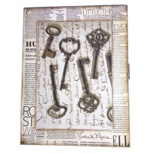 Ключниця ексклюзивна настінна Газета Київ - фото 1