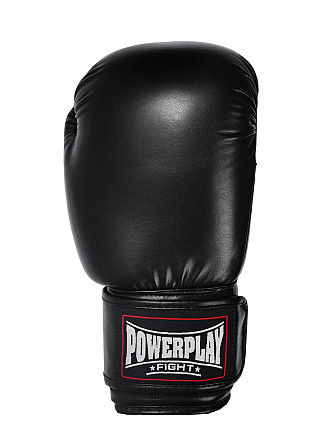 Боксерські рукавиці PowerPlay 3004 Classic Чорні 6 унцій Каменское - изображение 2