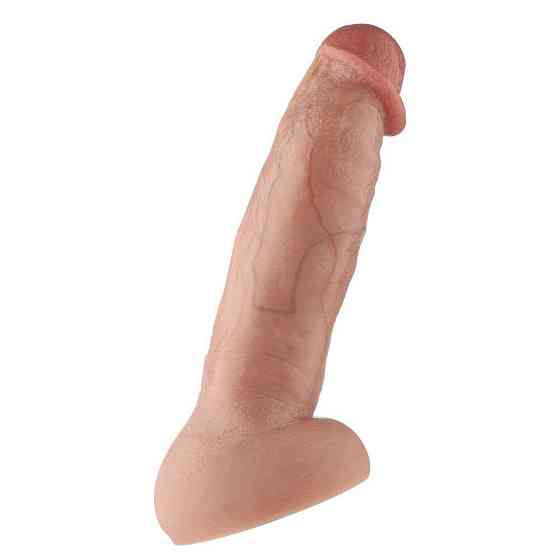 Гіперреалістичний фалоімітатор для секс-машин Hismith Hyper Realistic Silicone Dildo, KlicLok Sex Aura Київ