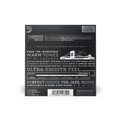 Струны для гитары D'Addario XL Chromes Jazz Light (11-50) (ECG24) Винница - изображение 3