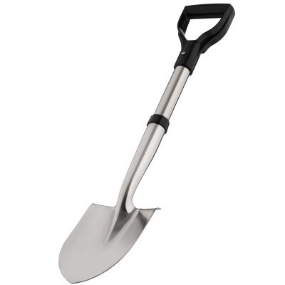 Лопата 2E Gloss, нержавіюча сталь, 2 мм, 70 см, 0.95кг (2E-S70G) Вінниця - фото 2