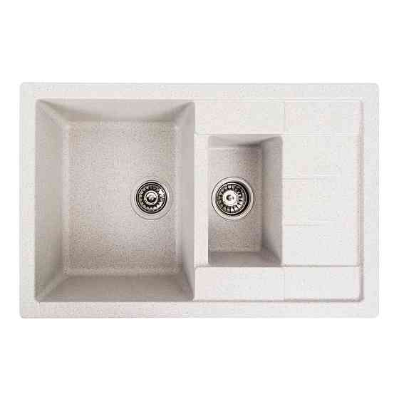 VALESO Гранітна мийка для кухні VALESO 7850W TOSKANA матова Топаз Киев