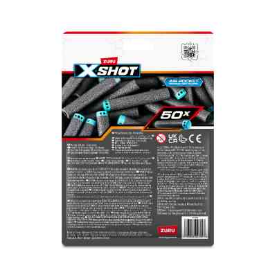 Игрушечное оружие Zuru X-Shot Набор патронов Excel (50 патронов) (36588) Винница