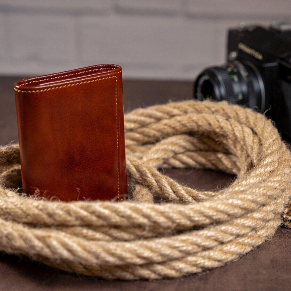 Гаманець Vintage 14464 Коричневий Київ - фото 2