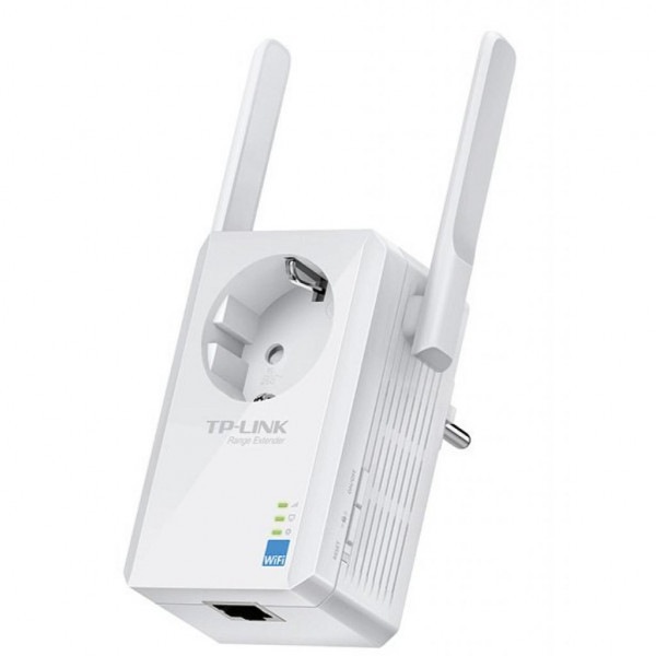 Повторювач Wi-Fi сигналу TP-Link TL-WA860RE N300 1хFE LAN ext. ant x2 розетка (TL-WA860RE) Київ - фото 1