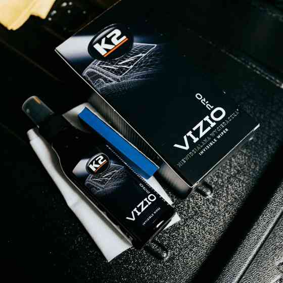 Засіб для скла антидощ з аплікатором та мікрофіброю професійний K2 Vizio Pro 150мл Львів