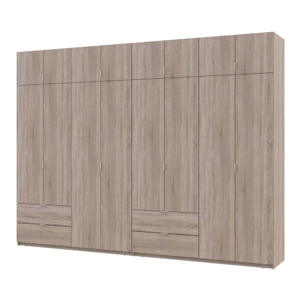 Шафа для одягу Doros Лукас Дуб сонома 4+4 ДСП 320х50х240 DRS-011710 (42005127) Дніпро - фото 1