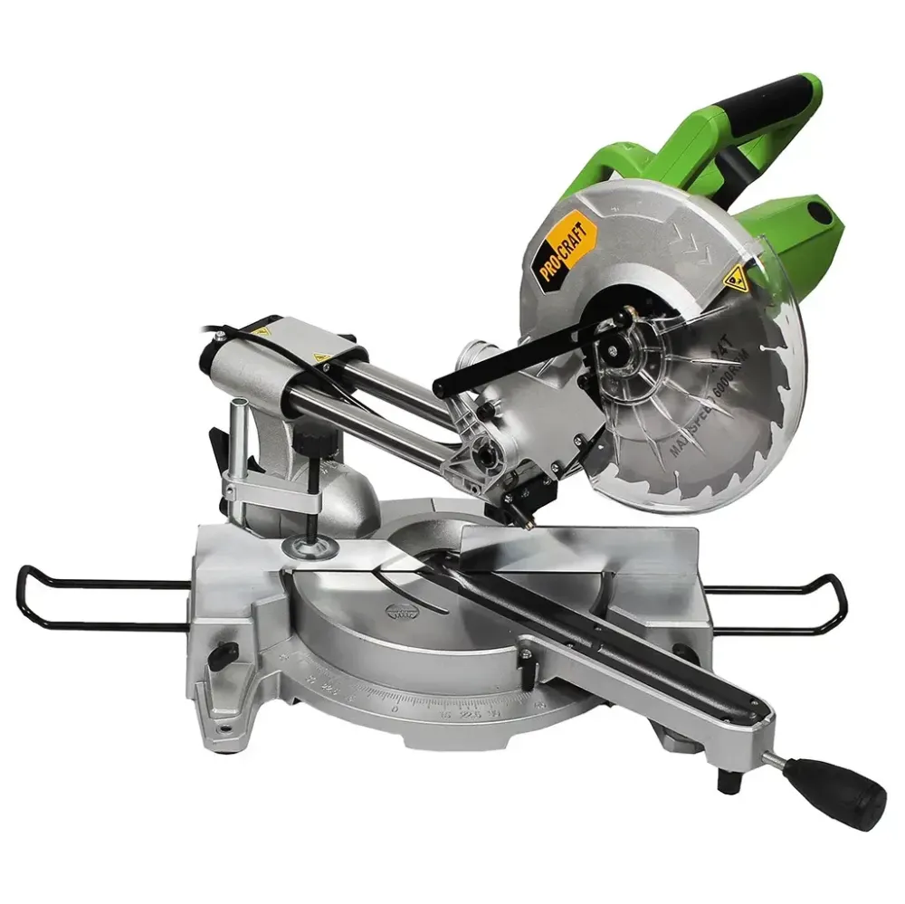 Торцювальна електропила Procraft PGS-2600 — 255 мм, 2600 Вт, 4600 об/хв, гарантія 36 міс, Німеччина Львів - фото 1