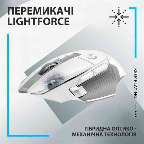 Миша бездротова Logitech G502 X Lightspeed White (910-006189) Білий Харків