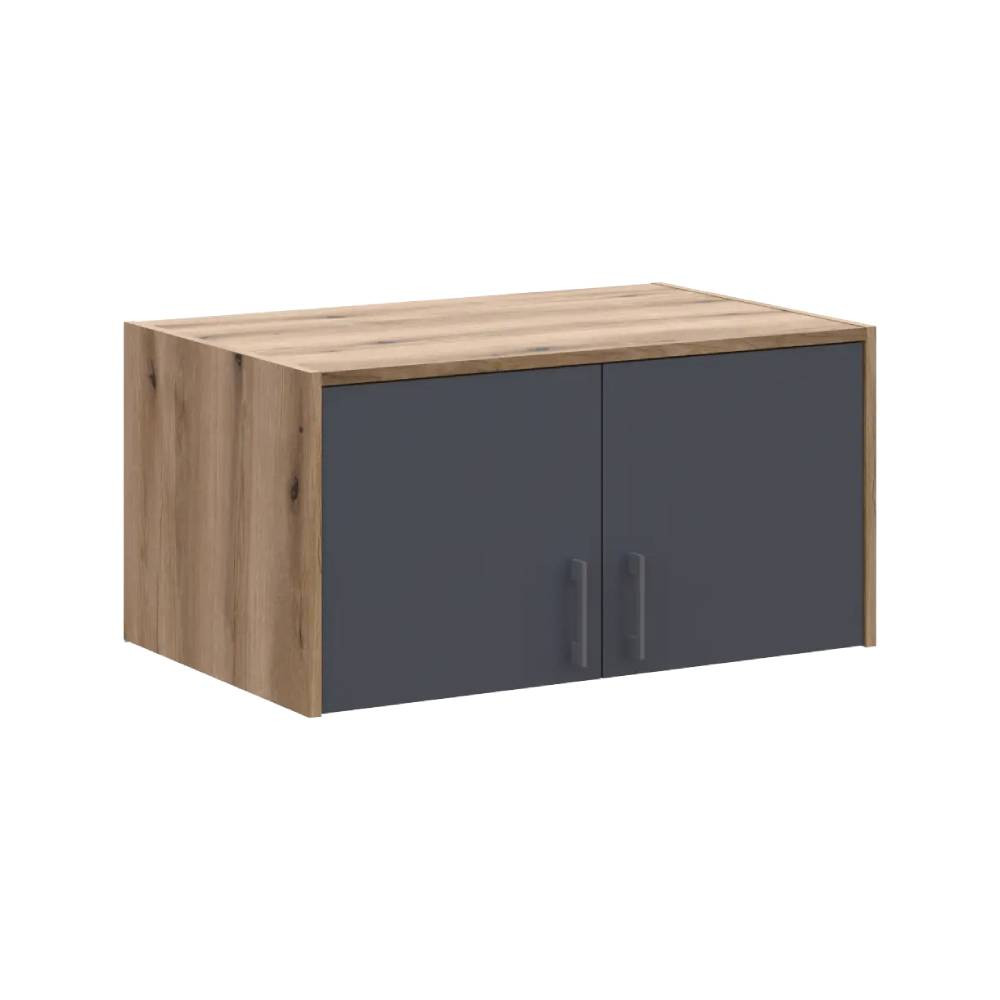 Антресоль Doros Ронди Дуб Артизан/Графит 2 ДСП 82х52х41 DRS-011606 (80737812) Львов - изображение 8