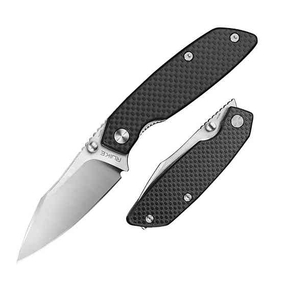 Нож складной туристический Ruike P746-CB, (8 см) 14C28N / G10 черный Киев