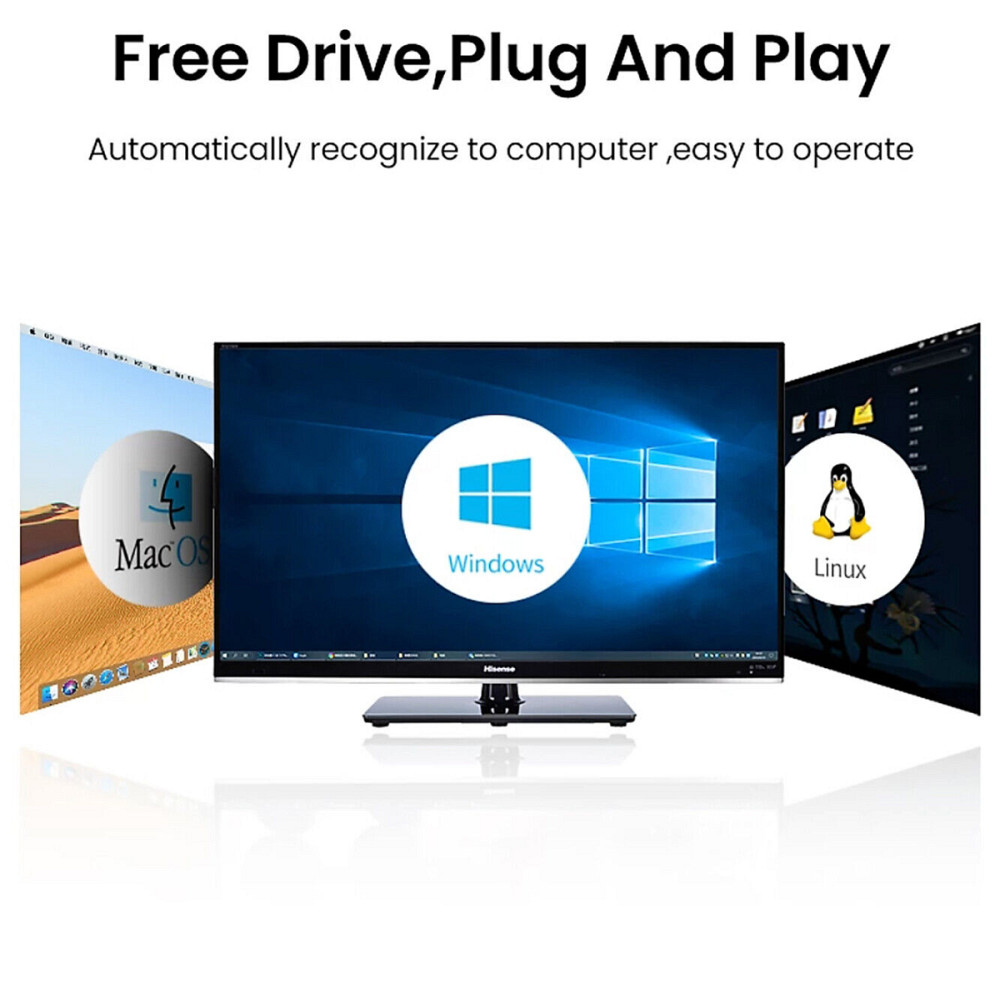 Перехідник USB-C на USB-B Ugreen US382 для принтера, жорсткого диска, док станції 20120 (Сірий) Николаев - изображение 5