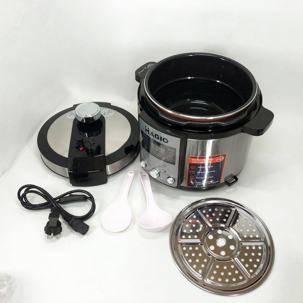 Практична мультиварка, Мультиварка з підтримкою температурного режиму, 5 літрів Кашеварки ZC-20 Львів - фото 7