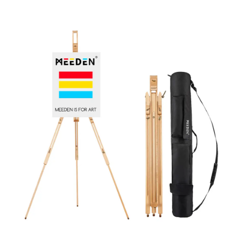 Мольберт - тринога 6077 бук 84×86×181см.з сумкою MEEDEN Київ
