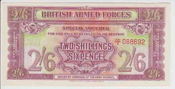 Великобритания/Gr. Britain 2/6 Shill.1948 PM19 UNC Полтава