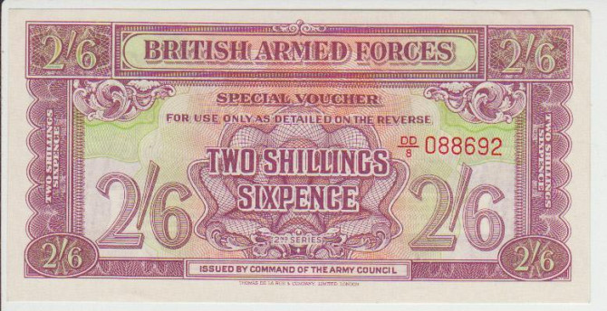 Великобритания/Gr. Britain 2/6 Shill.1948 PM19 UNC Полтава - изображение 1