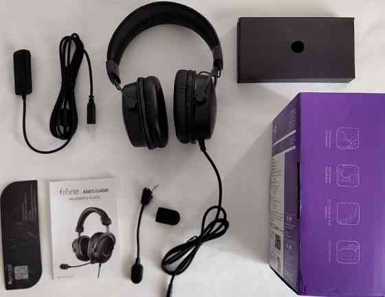 СРОЧНО! НОВІ Ігрові навушники Fifine H9 Black 7.1. Харків