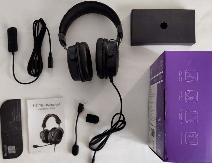 СРОЧНО! НОВЫЕ Игровые Наушники Fifine H9 Black 7.1. Харьков - изображение 2