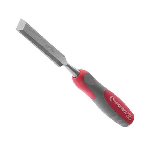 Стамеска 22мм, Cr-V, двокомпонентна рукоятка INTERTOOL HT-3522 Киев